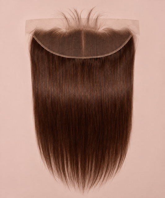 13x6 Virgin Velvet Brown HD Lace Frontal | Straight