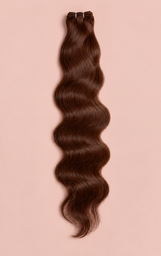 Signature Virgin Velvet Brown Bundle | Body Wave