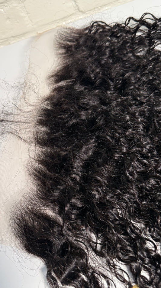 Exotic Curl 13x6 HD Lace Frontal - Virgin