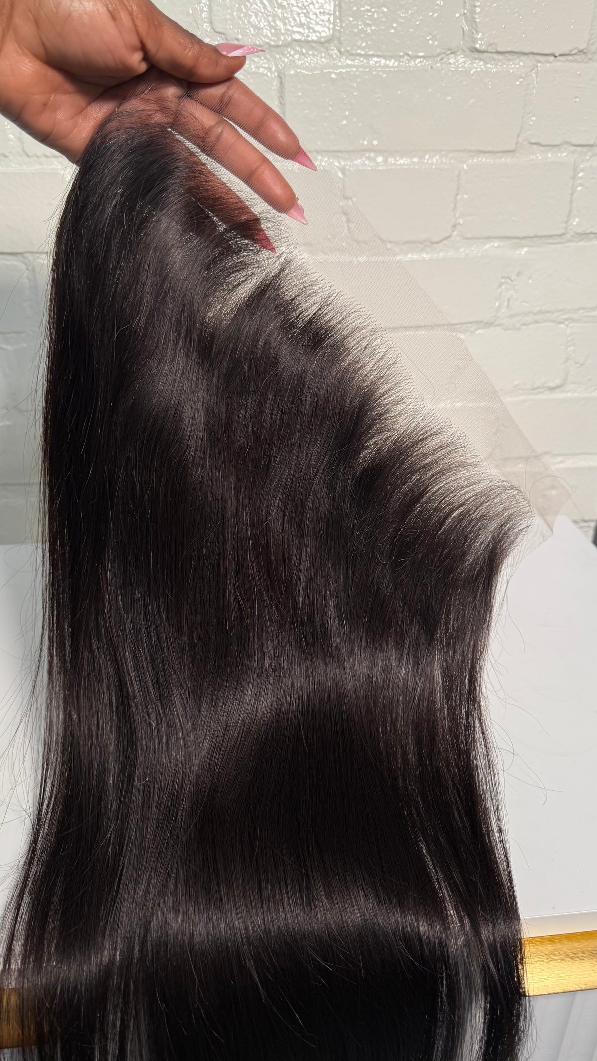 Signature Straight HD Lace Virgin Frontal | Ready-to-Collect