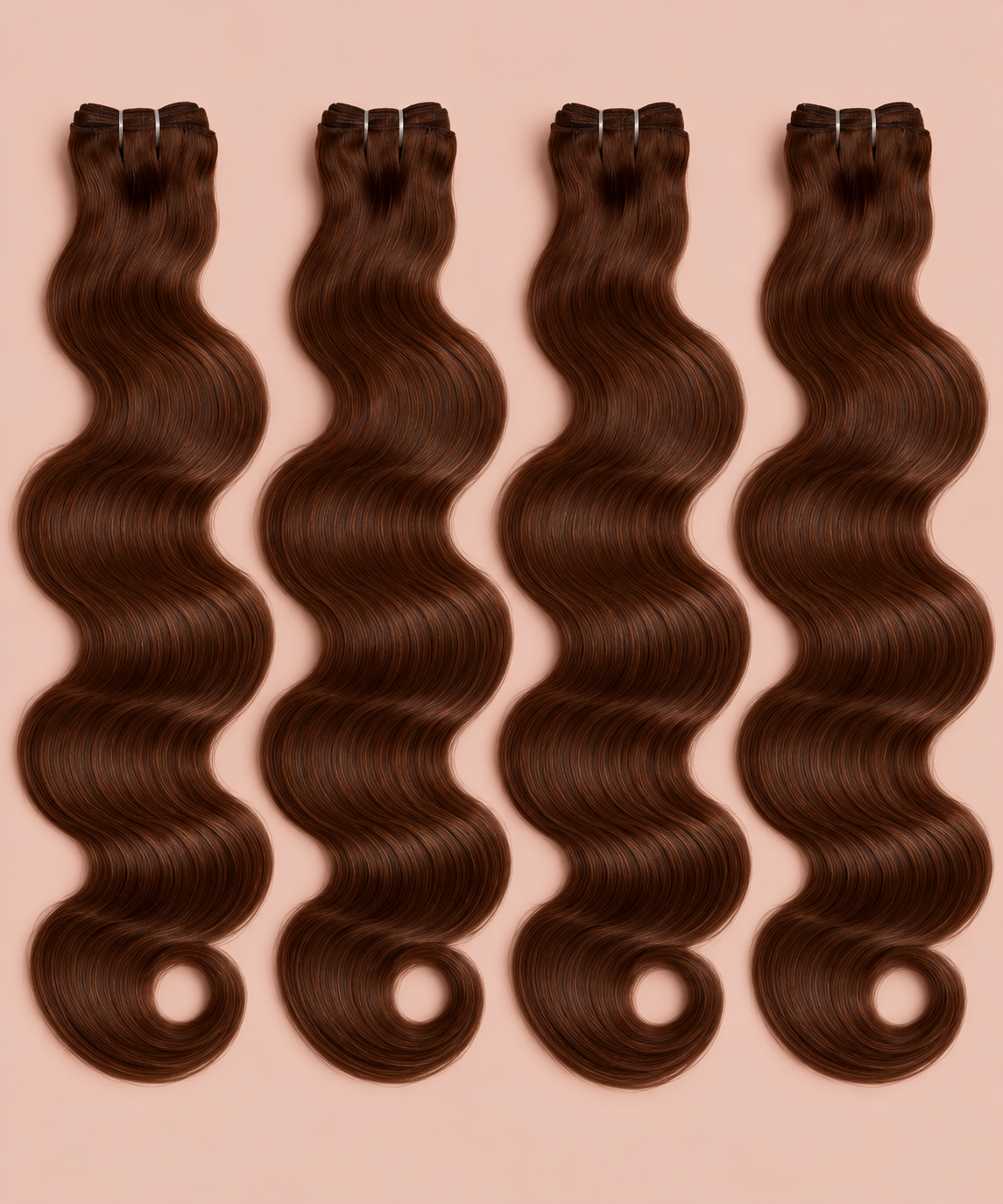 Signature Virgin Velvet Brown 4-Bundle Deal | Body Wave