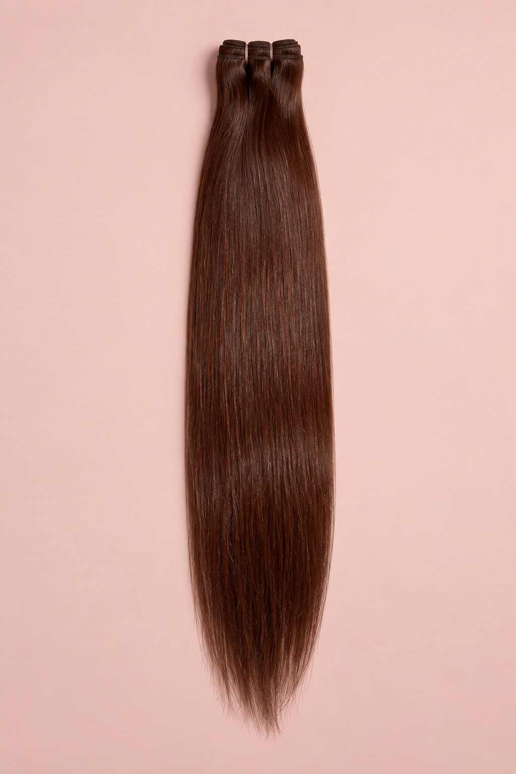 Signature Virgin Velvet Brown Bundle | Straight